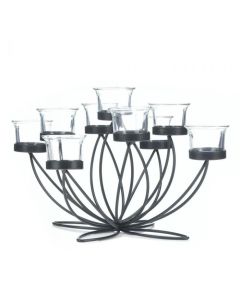 IRON BLOOM CANDLE CENTERPIECE